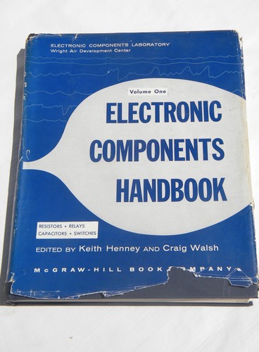 1950s vintage. military electronic components engineering handbook