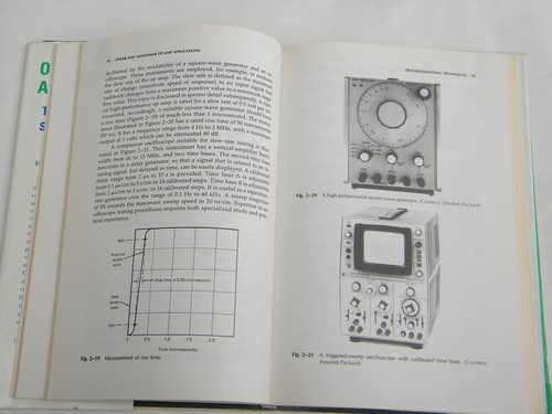 1975 technical book Operational Amplifiers, theory and servicing