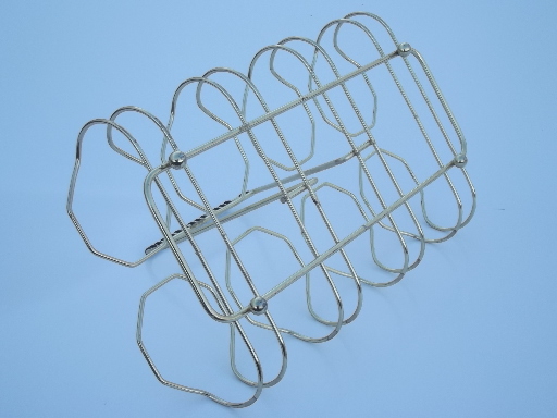 60s vintage drinking glasses carrier, gold wire caddy rack for tumblers