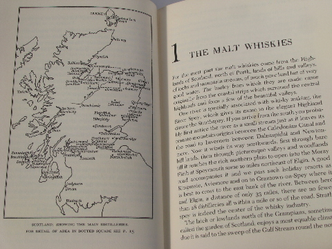 60s vintage guide & history of the Whiskeys of Scotland
