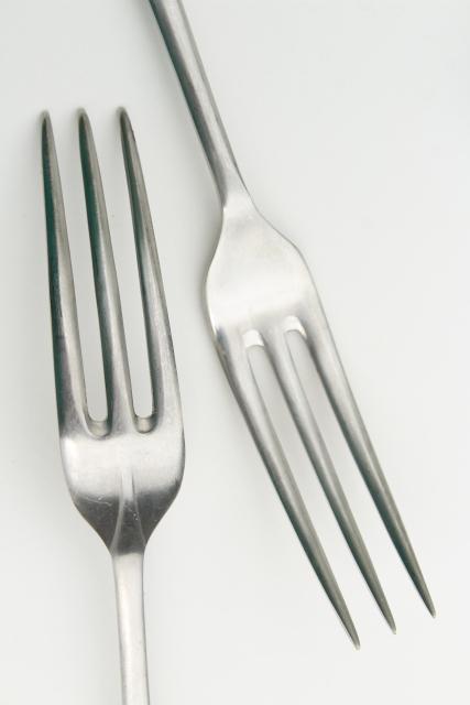 Cooper Bros England Queen Anne stainless steel flatware, antique style forks spoons knives