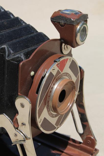 Kodak 1A Gift Camera, rare art deco modernist design Walter Dorwin Teague