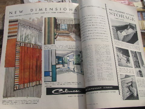 American Home magazines lot vintage 1956-57 mid-century modern decor