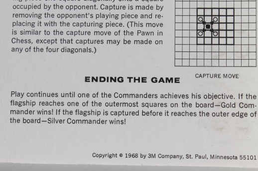Breakthru 1960s vintage strategy board game, 3M bookcase game Break thru