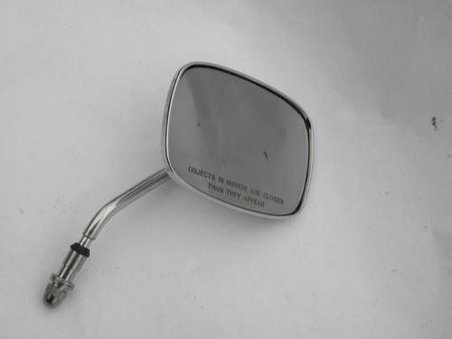 Chrome Harley-Davidson motorcycle right-hand rear-view side mirror
