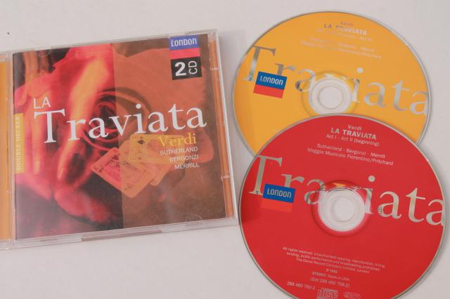classical opera CDs collection, lot Verdi complete operas