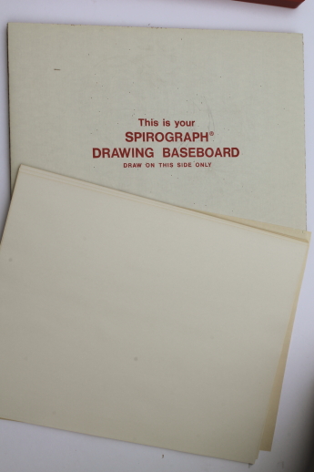 Complete 60s vintage Kenner Spirograph set #401 dated 1967