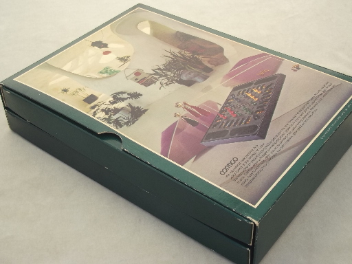 Contigo strategy game, 70s vintage board game in bookcase game box