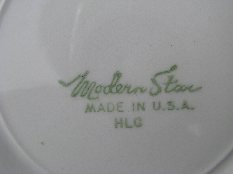 Eames era MCM atomic starburst Modern Star soup bowls lot