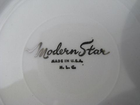 Eames era MCM atomic starburst Modern Star soup bowls lot