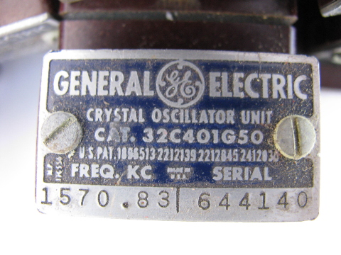 Lot 40s/50s vintage bakelite radio crystals aviation