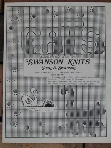 Lot knitting machine pattern books, fair isle colorwork, monogram charts