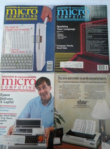 Lot of 1980s Computers&Electronics/Popular Electronics magazines early PC vintage