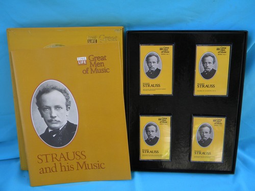 Lot of 25 Time-Life Great Men of Music audio tape sets 100 cassettes