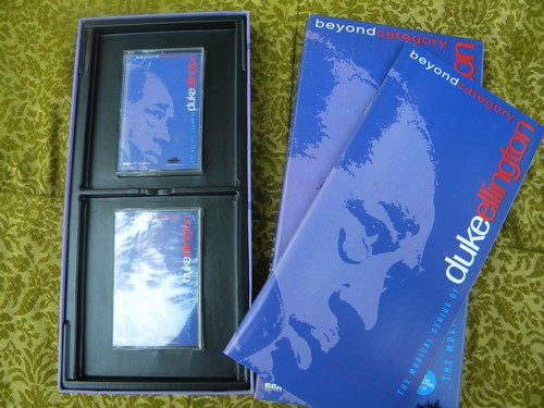 Louis Armstrong & Duke Ellington  jazz musician cassette tape sets