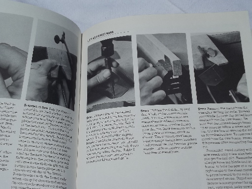 Metal Jewelry making Techniques craftsman's textbook handbook, 1976