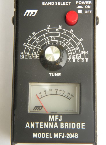 MFJ antenna bridge MFJ-204B shortwave ham radio gear