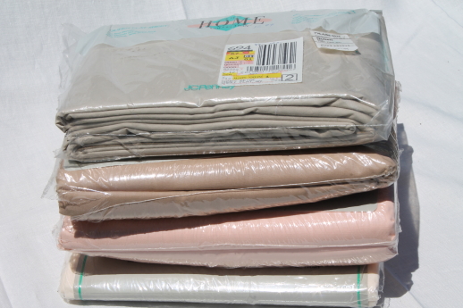 New vintage bed sheets, queen size & extra long twin sheet sets w/ pillowcases