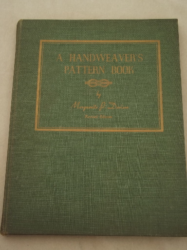 Out of print hand weaving books, instruction guides & vintage patterns