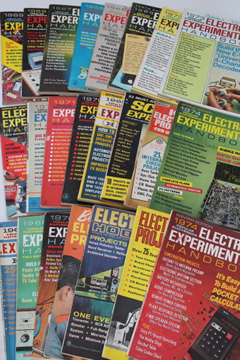 Popular Electronics / Electronic Experimenter's Handbook, vintage DIY project magazines