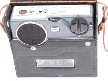 Rare mid-century 1950s vintage Apolex RA-20 portable reel-to-reel tape player, Japan