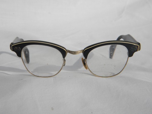 Retro 1960s  cats eye eyeglasses frames, mid century Mad Men vintage