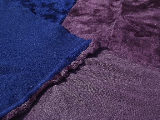 Retro shag fake fur bedspread, 70s vintage furry fabric throw or rug