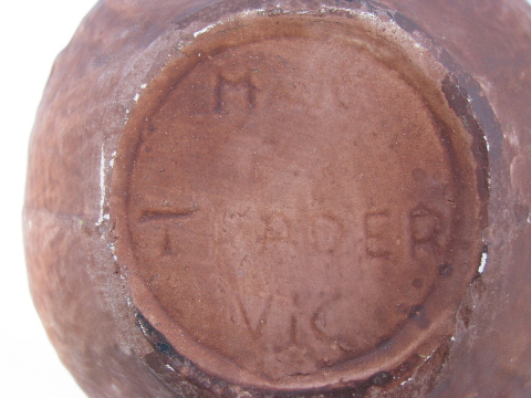 Retro vintage tiki cup mug, coconut shell shape, Trader Vic's