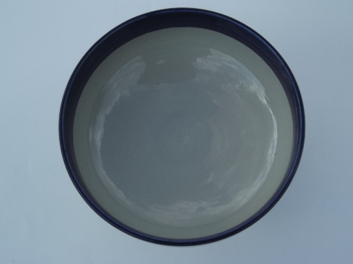 Rorstrand Elisabeth 70s mod vintage Swedish stoneware pottery compote bowl