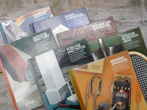 Set of Time-Life do-it-yourself DIY home repair & improvement books