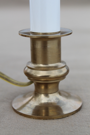 Solid brass candlestick lamps, electric candle lights candles for the windows