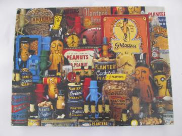 Springbok 500 piece vintage jigsaw puzzle, Mr. Peanut