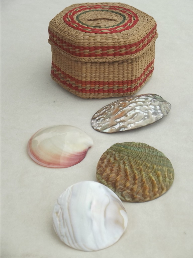Tropical seashell scarf holder slides for ladies scarves, sarongs