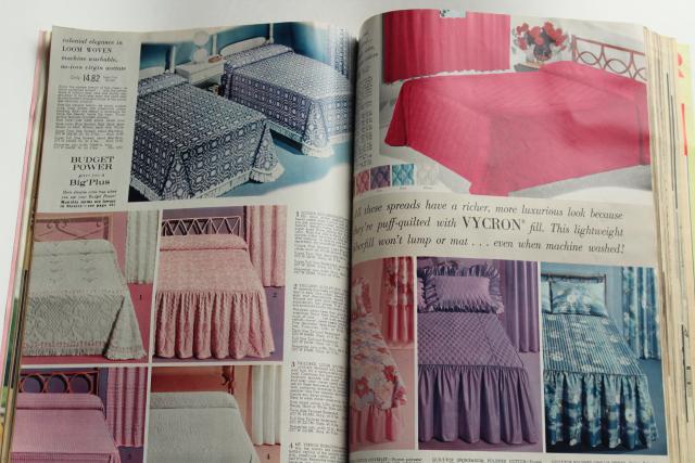 vintage 1963 Spiegel catalog, big book spring summer fashions & housewares, 60s retro!
