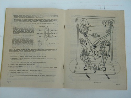 Vintage 50s Heathkit manual/drawings for variable frequency oscillator VF-1