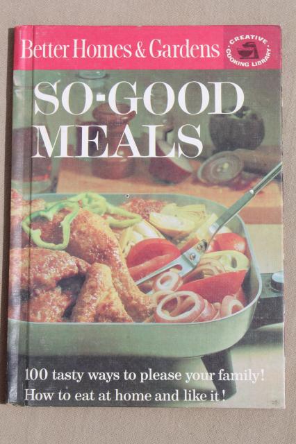 vintage Better Homes & Gardens cookbooks lot, retro recipes for home canning, so good meals!
