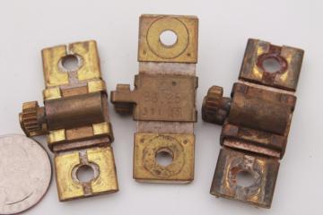 vintage Square D thermal units   motor overload relay parts mixed lot B2.65 B6.90 B6.25