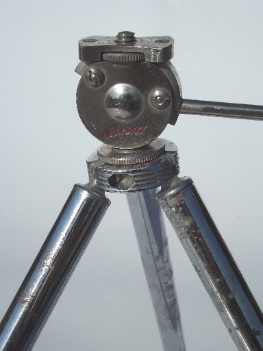 Vintage Alpex camera tripod with Prazision ball head
