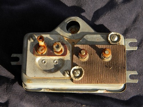 Vintage dashboard fuel gauge/ammeter for project car or hotrod