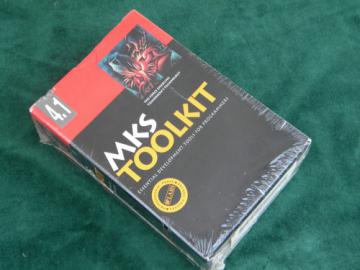 Vintage early computer programming software MKS Tookit, mint!