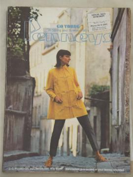 Vintage J C Penney catalog, Spring Summer 1967 Penney's big book