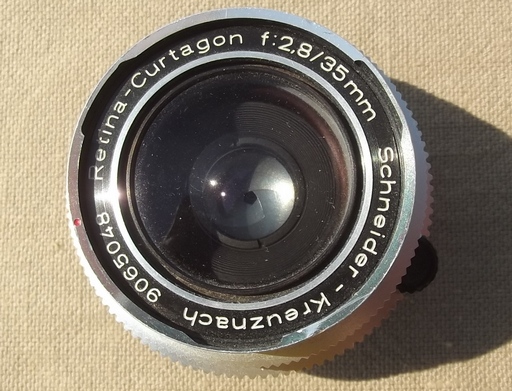 Vintage Kodak Retina-Curtagon f:2.8/35mm Compur camera lens