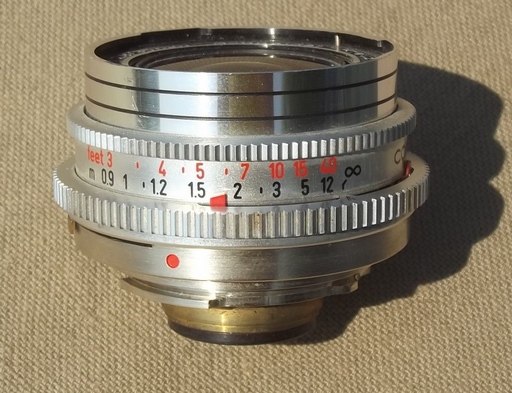 Vintage Kodak Retina-Curtagon f:2.8/35mm Compur camera lens