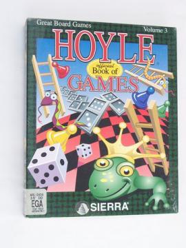 Vintage PC video game Hoyle Great Board Games w/ original box