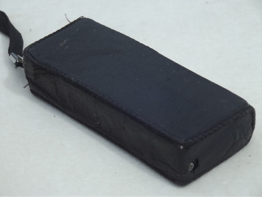 Vintage Sony integrated circuit transistor radio, mini handheld radio