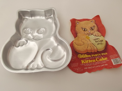 Wilton cake pans lot - Garfield, Bugs Bunny, cowboy, kitten never used