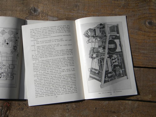 1920s marine transmitting books w/illustrations National Radio Institute