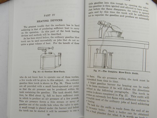 1925 book soldering & brazing for metalcraft & jewelry artists