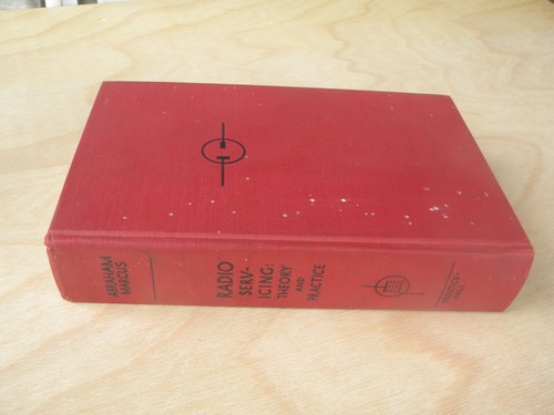 1940s out of print technical book radio servicing theory & practice