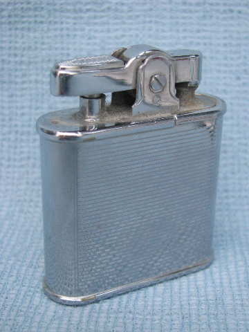 1940s vintage Ronson whirlwind lighter w/original case engraved WLG